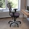 Flash Furniture Dark Gray Mesh Multifunction Chair - Roller Wheels HL-0001-DK-GY-RLB-GG - alternate 2